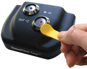 TimePilot Tap+ is the ultimate portable timeclock.