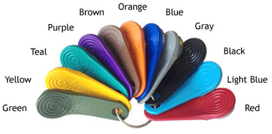 iButtons are available in 12 colors. Click for details. 
