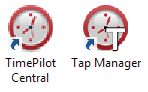 TimePilot desktop icons