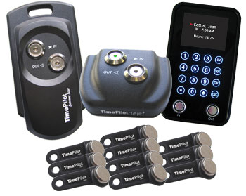 10 extra iButtons (for a total of 20) with the purchase of a TimePilot Extreme Blue, Extreme Blue Enhanced, Vetro, or Tap timeclock system.